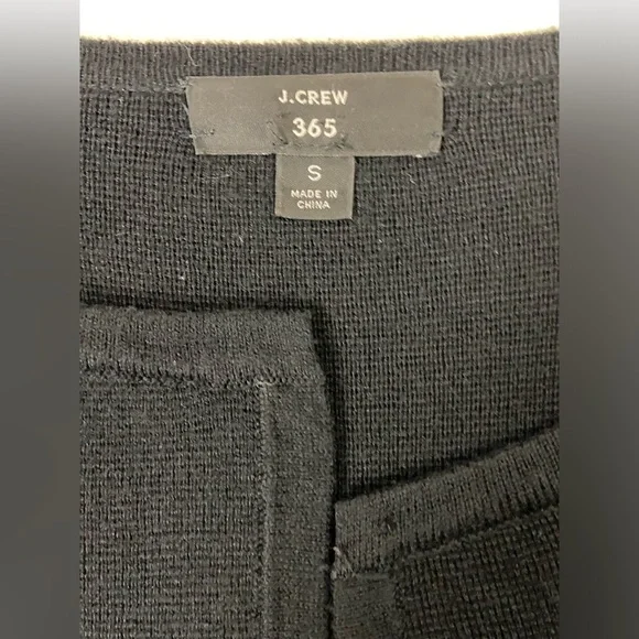 J Crew 365 Merino Wool Open Front Cardigan Heavy Sweater Coat Size Small (750) - Picture 6 of 9